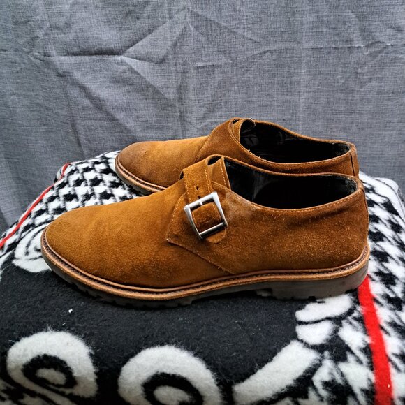 %To Boot New York Brown Suede Moc Toe Penny Loafers Men Size 11 / D14 main image 14
